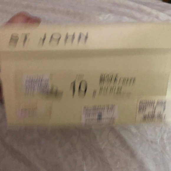 St. John size 10 silver rhinestone kitten heel w/ silver wore 1-2x - Picture 10 of 11